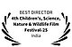 Award for Best Director at Children's, Science, Nature & Wildlife Festival 2025